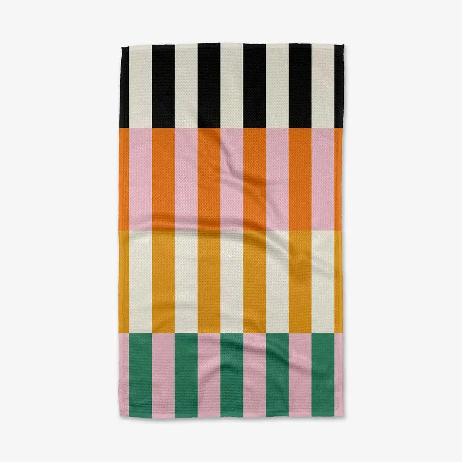 Tea Towel- Stacked Stripes
