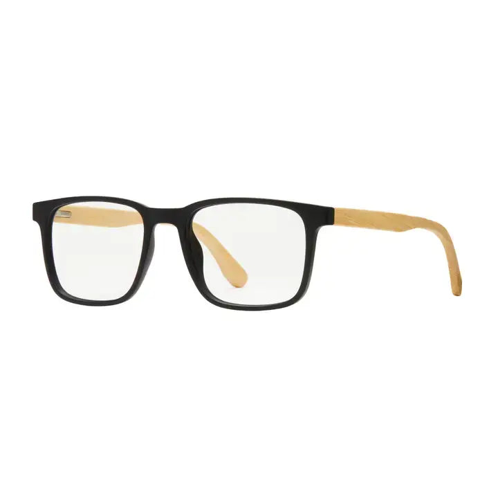 Davis - Matte Onyx/Bamboo +0.00 Blue Light