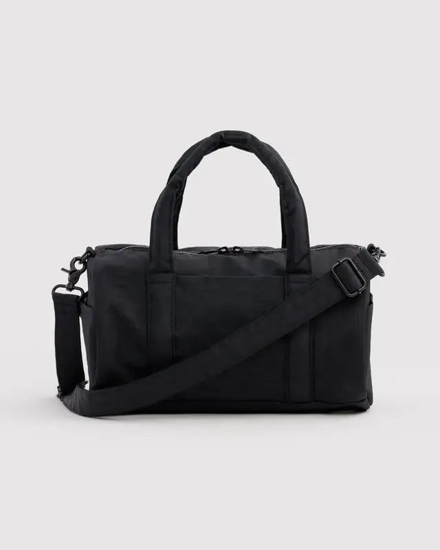 Nylon Duffle Bag - Black