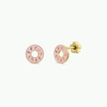 Kids Earrings: Donut