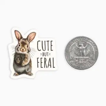 Mini Sticker- Feral