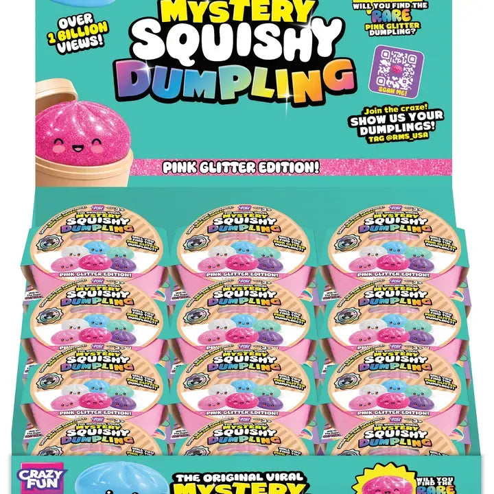 Pink Mystery Glitter Bao Bun – Rare Chase