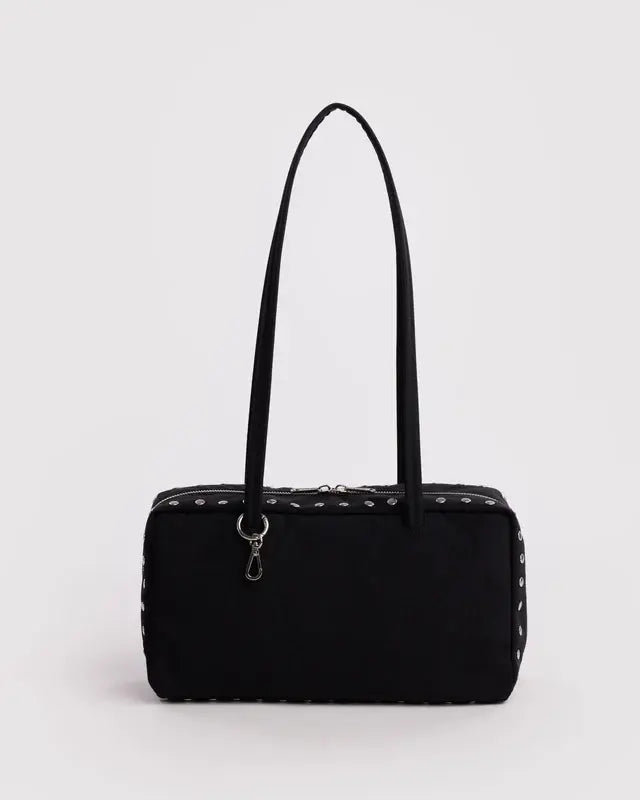 Nylon Bowler Bag - Studs