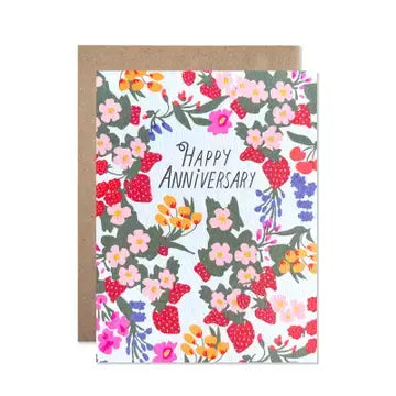 Anniversary Fruits and Flowers