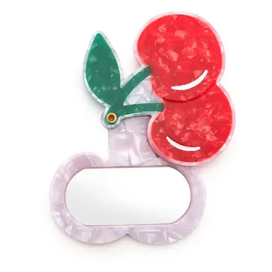 Swing-Hinge Folding Mirror- Cherries