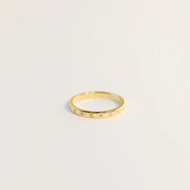 Celestial Gold Ring- 8