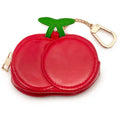 2-in-1 Bag Charm & Reusable Shopper Bag- Cherries
