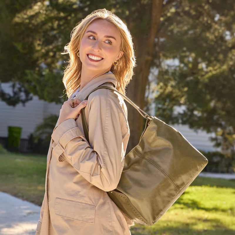Seneca Shoulder Bag- Olive Veil