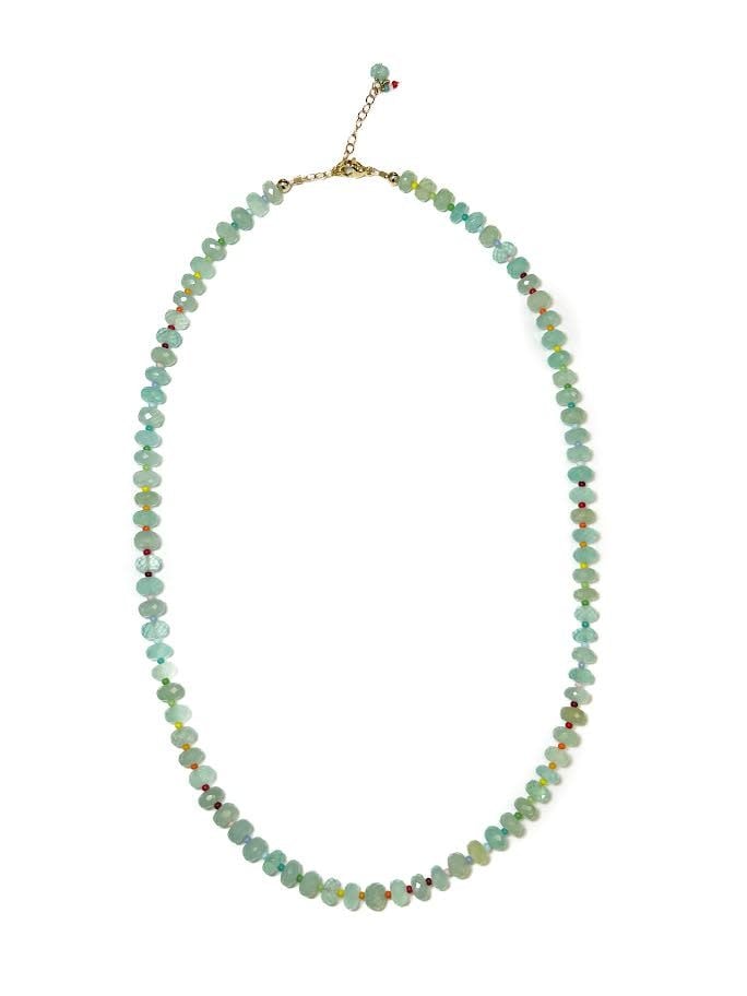 Faceted Amazonite Candy Necklace