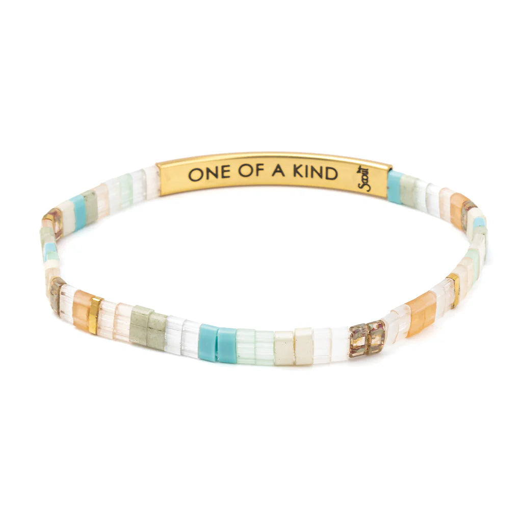Good Karma One of a Kind- Mint/Peach/Gold