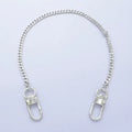 Bag Chain- Cuban Curb Chain- Silver
