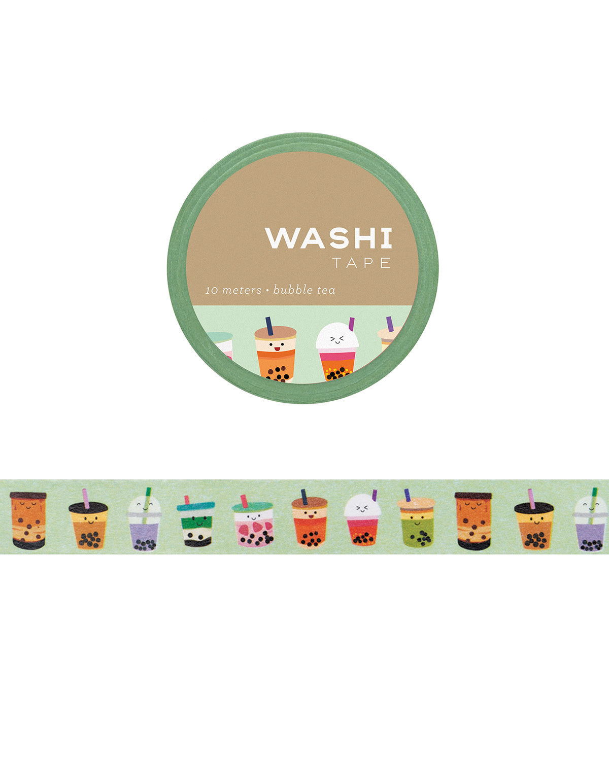 Washi Tape - Bubble Tea