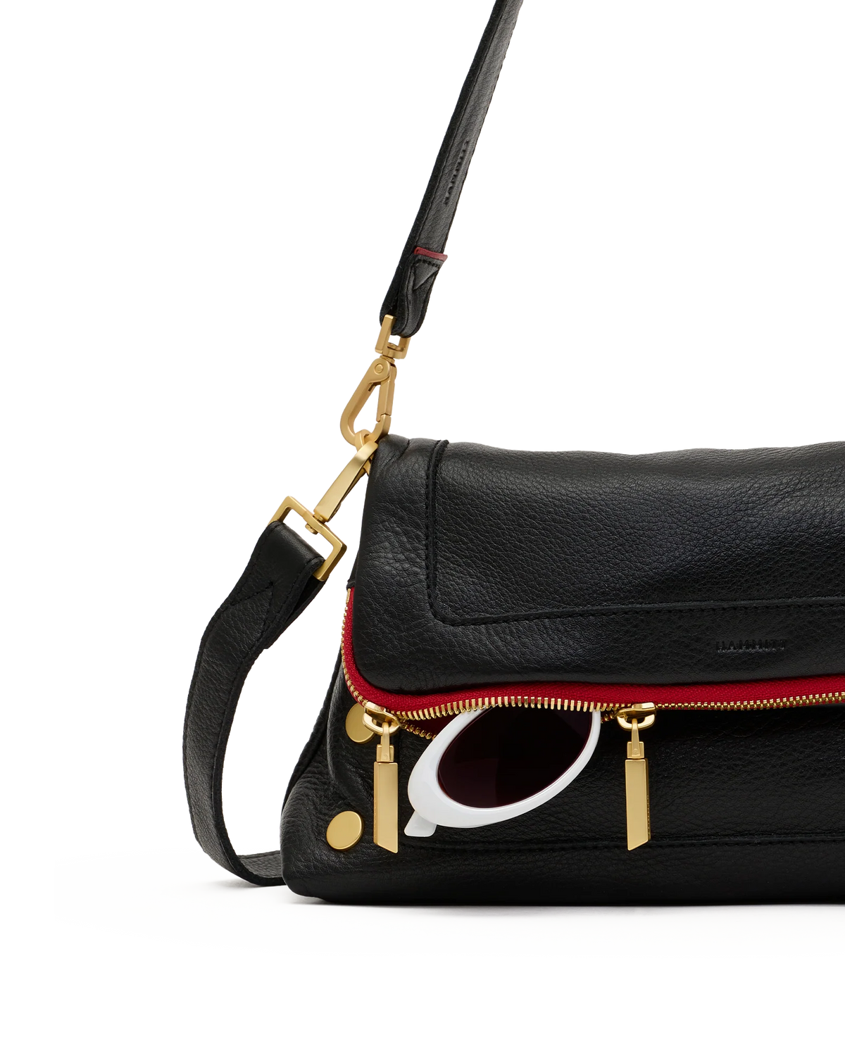 Beverly Med- Black-BG- Red Zip