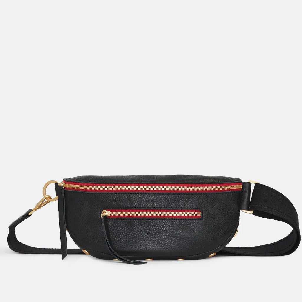 Charles Crossbody Med-Black-BG-R Zip