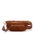 Charles Crossbody Med-Chocolate Diamond Suede-AG
