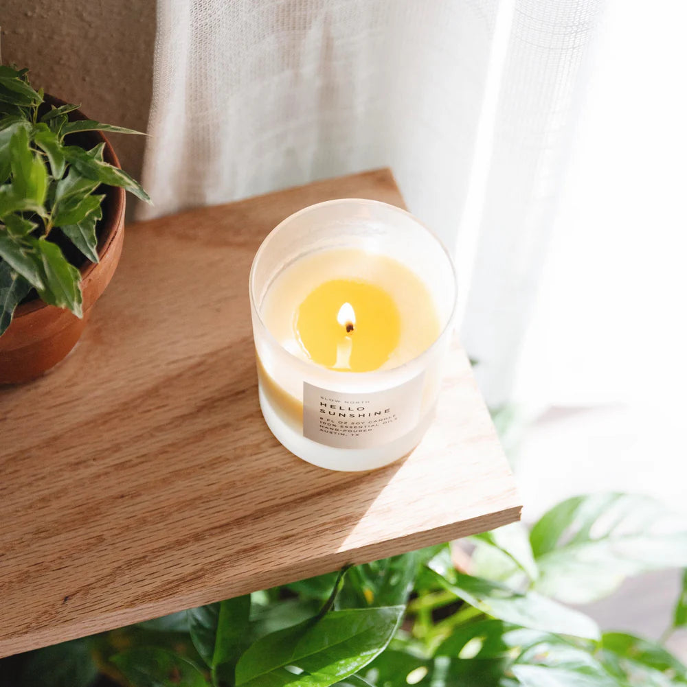Hello Sunshine Candle