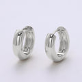 18mm Huggie Earring - Silver