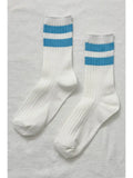 Her Socks - Varsity - Blue Stripe