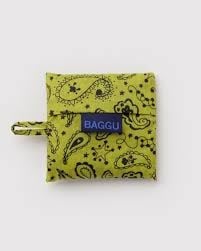 Baby Baggu - Chartreuse Paisley