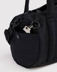 Nylon Duffle Bag - Black