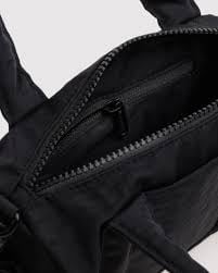 Small Nylon Duffle Bag - Black