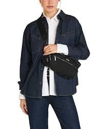 Charles Crossbody Lrg- Black Nylon- GM