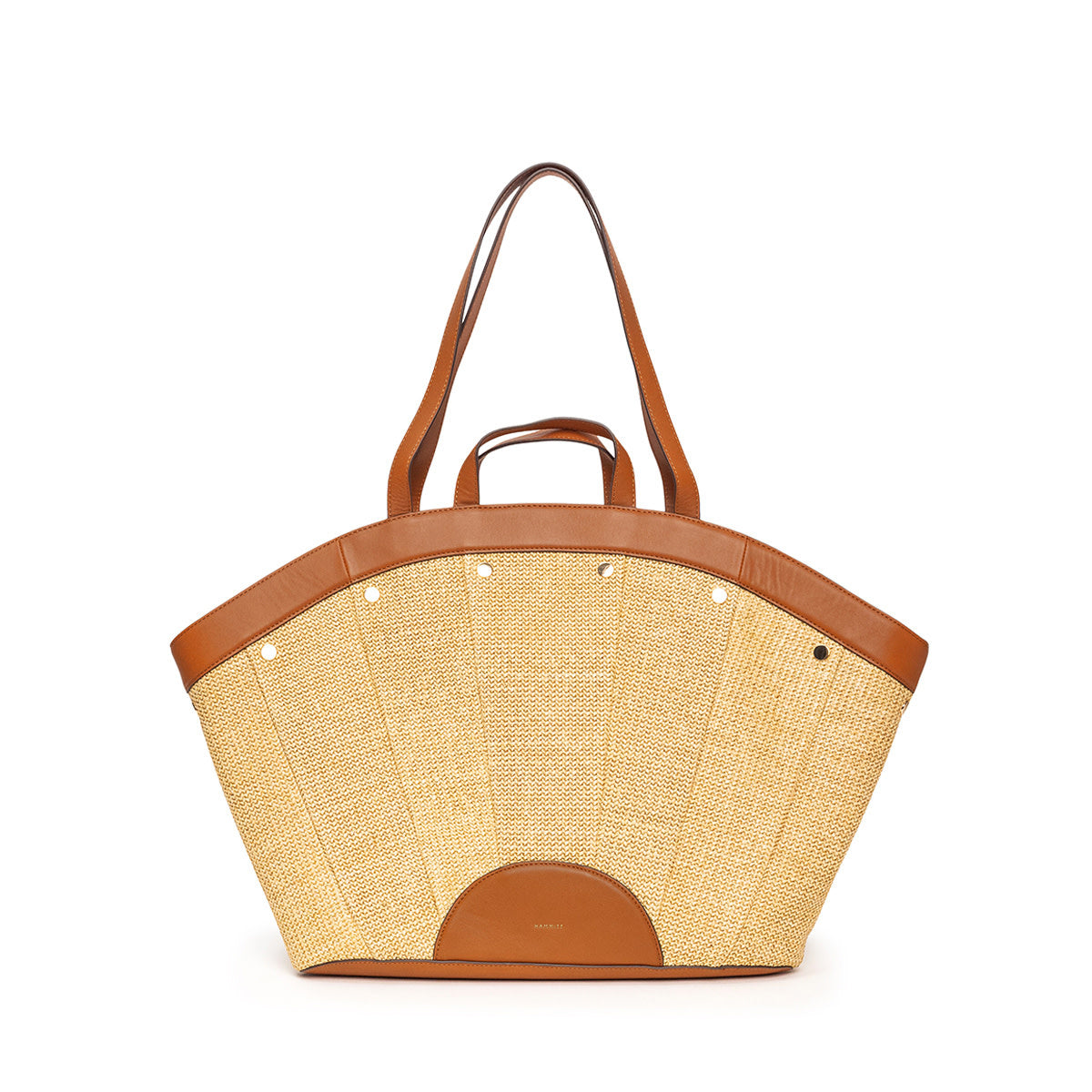 Shelley Resort Tote-Cocoa Raffia-G