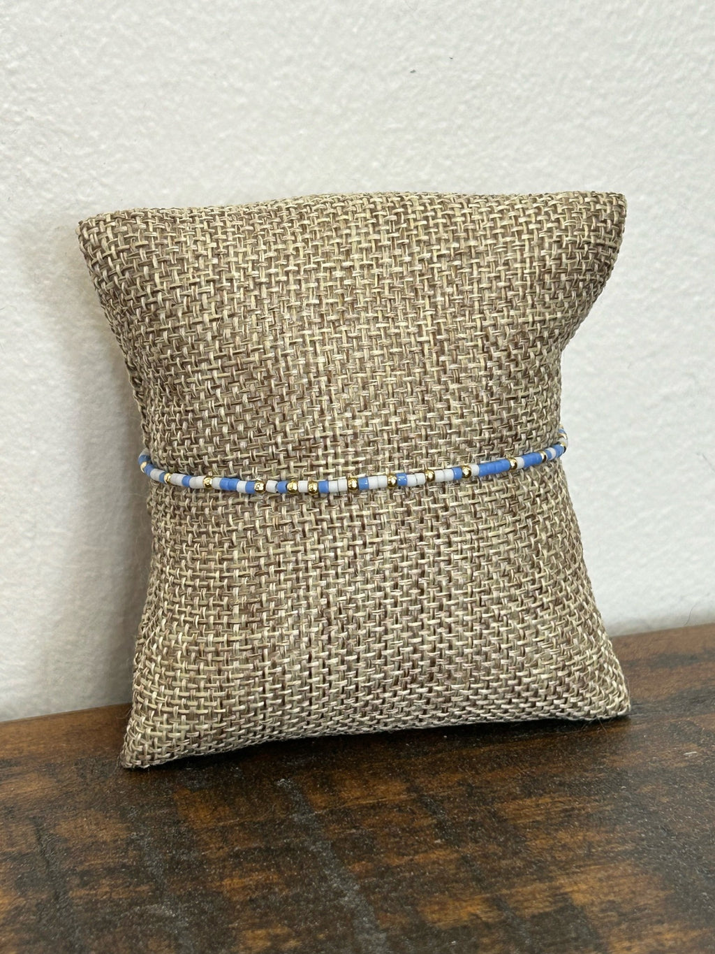 Rainbow Beaded Stretchy Bracelet