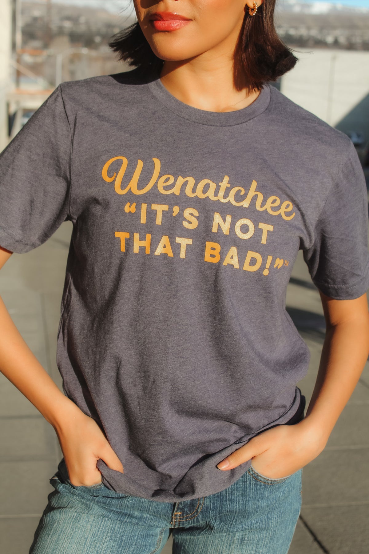 Wenatchee "Its not that bad!" t-shirt-XS