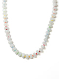 Faceted Moonstone Candy Necklace