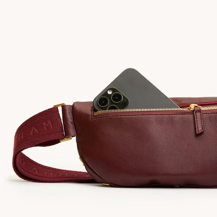 Charles Crossbody Medium- Cherrywood- BG