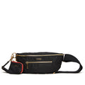 Charles Crossbody Med-Black Nylon Cargo-G