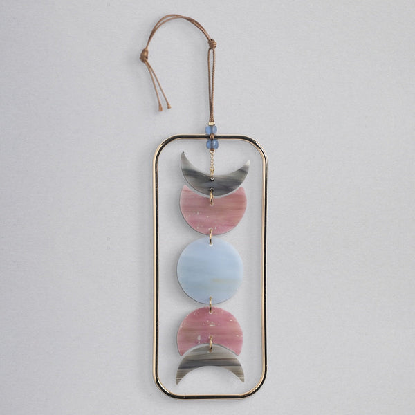 Stained Glass Light Catcher - Moon Phase