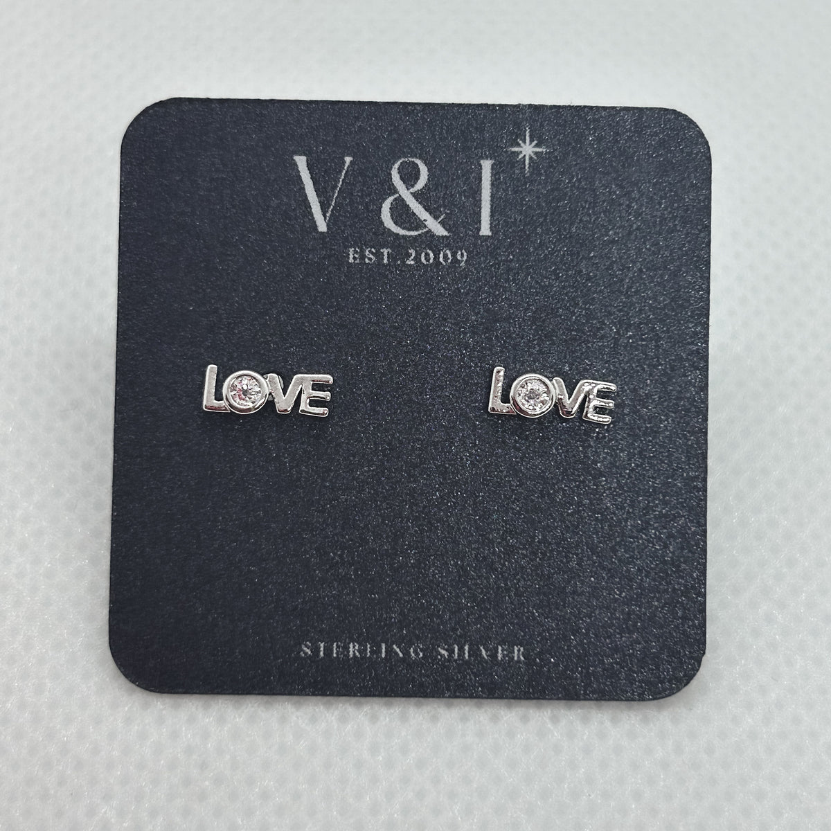 Love CZ Stud- SS