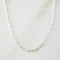 Small Paperclip Chain - Bright Silver