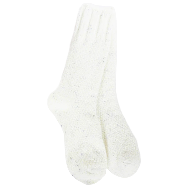 Weekend Feather Crew- Ivory