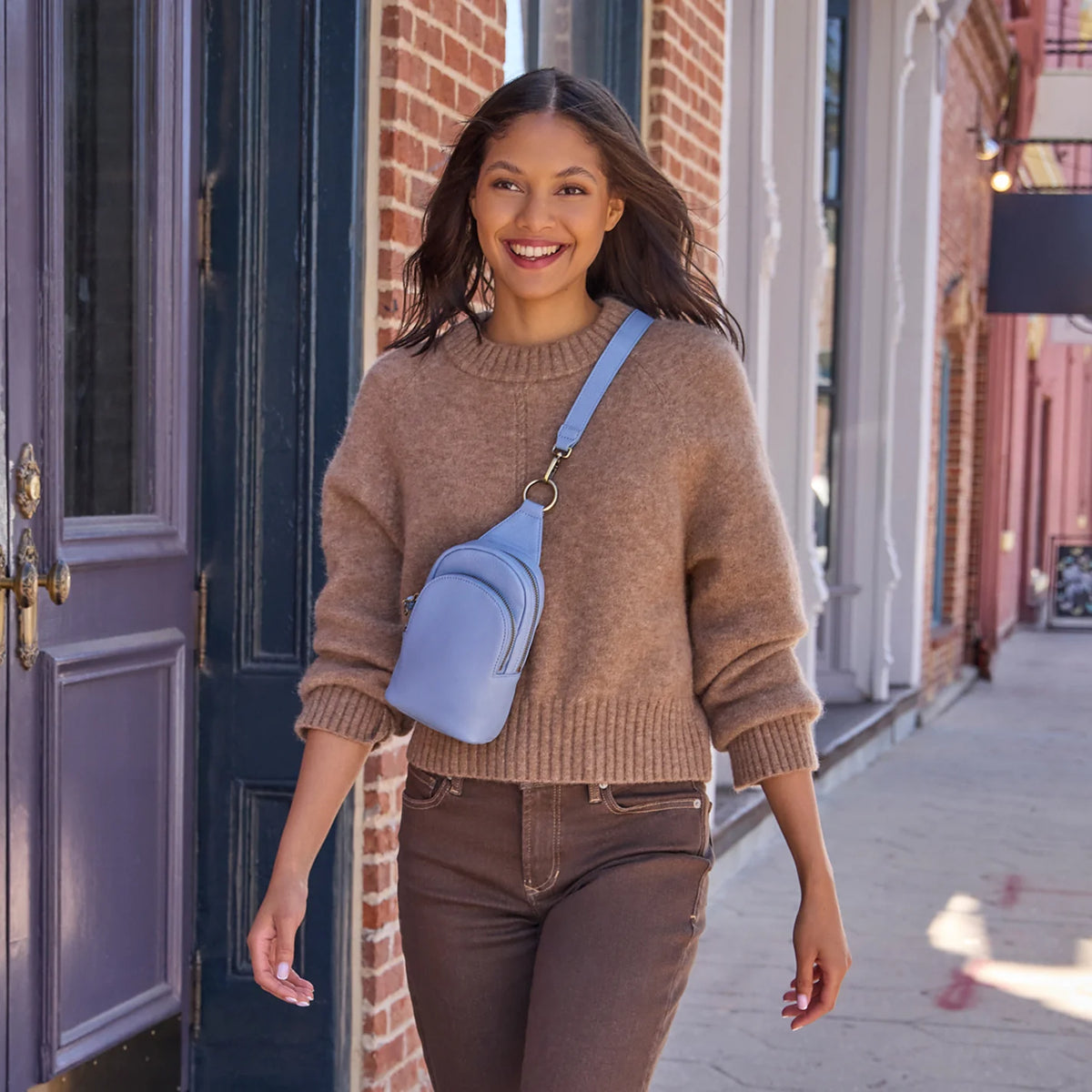 Cass Small Sling- Seabreeze