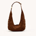 Tom Zip Med- Chocolate Diamond Suede- AG