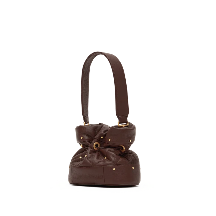 Gianna Sml-Quilted Espresso-BG