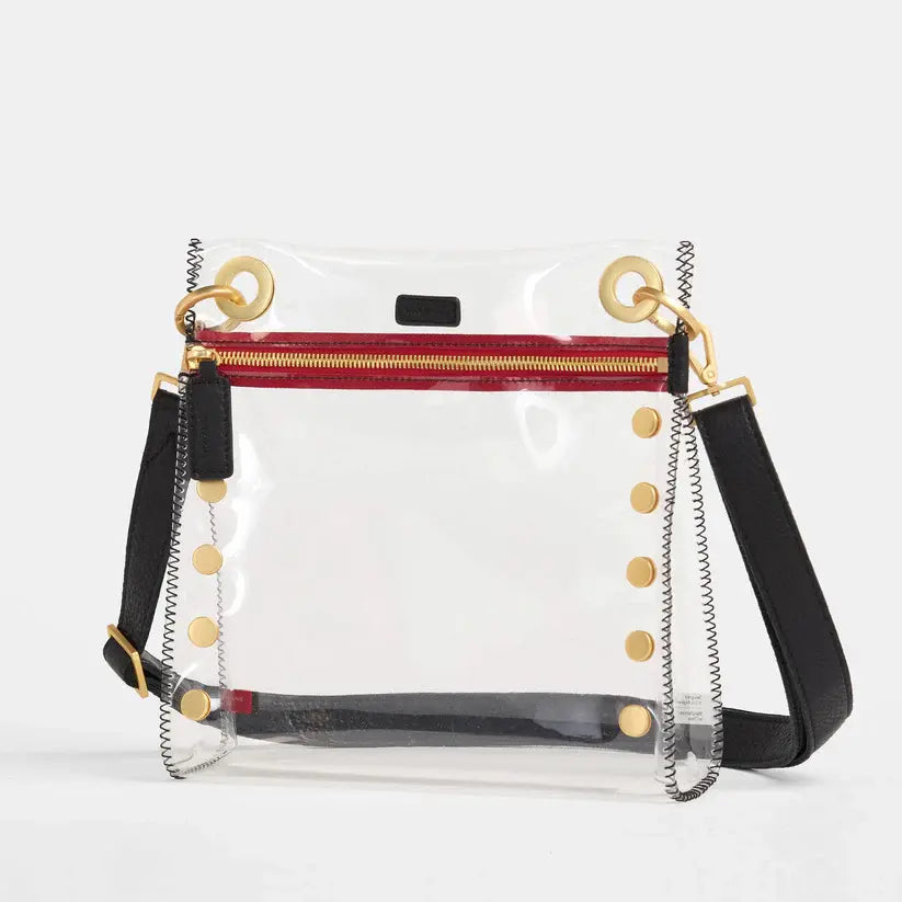 Tony Med Clear-Black-BG-Red Zip