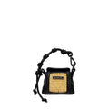 Mini B-Noir Smooth Raffia-GM