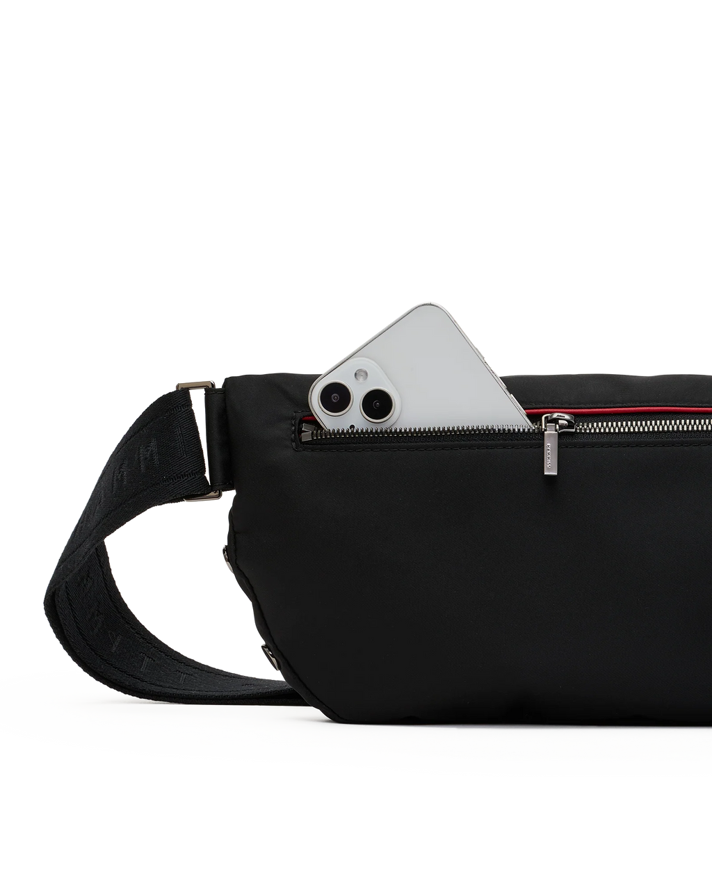 Charles Crossbody Lrg- Black Nylon- GM