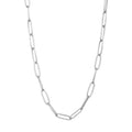 Medium Paperclip Chain - Oxidized Silver