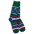 Fishing Santa Socks- 1902