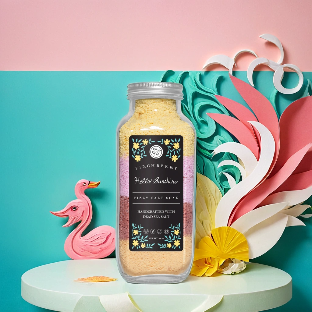Fizzy Salt Soak- Hello Sunshine