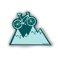 Mountain Biker Sticker
