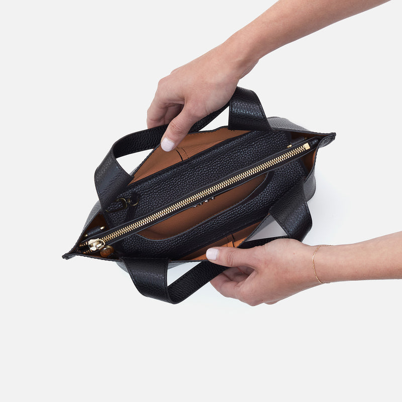 Vida Small Tote- Black