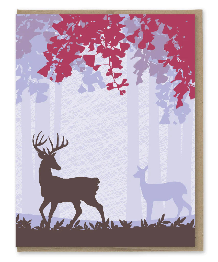 NC054 Deer Woods Card