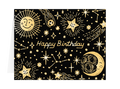 Celestial Birthday Card