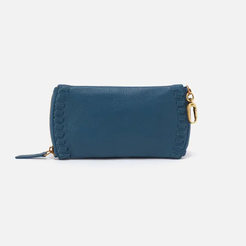 Spark Double Eyeglass Case- Peacock Feather